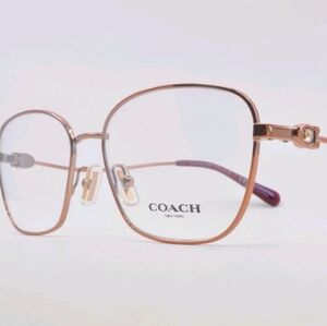 Coach Women's Gold Frame Glasses